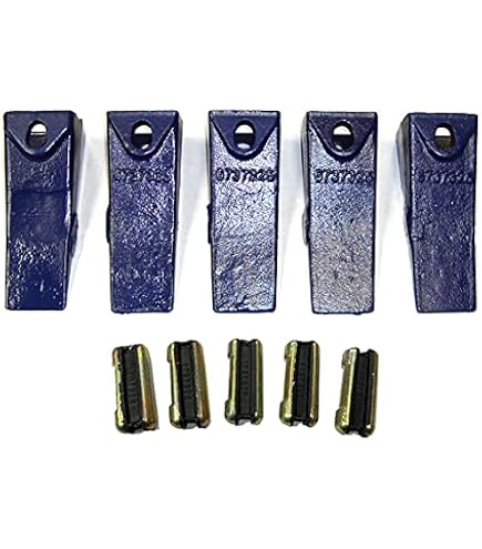 Amazon.com: 5- Bobcat Stye Mini Excavator/Skid Bucket Teeth w/Pins
